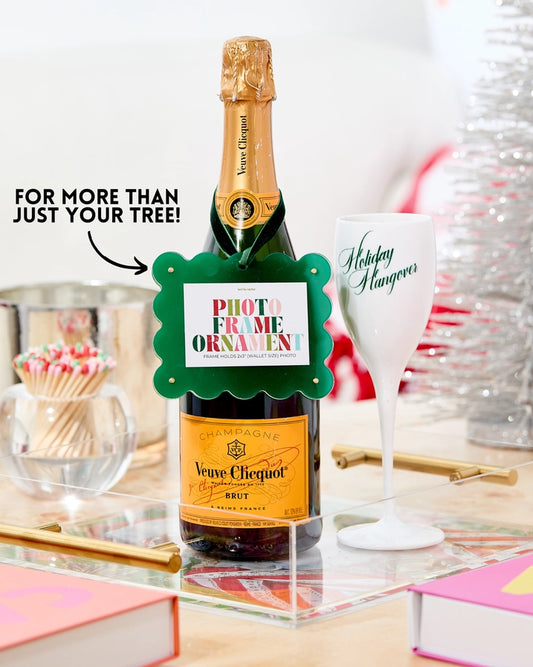 Green Frame Ornament