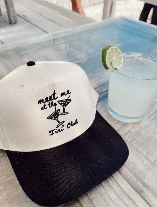 'Meet Me at the Tini' Cub Trucker Hat