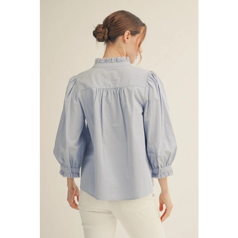 Cathy Eyelet Blouse