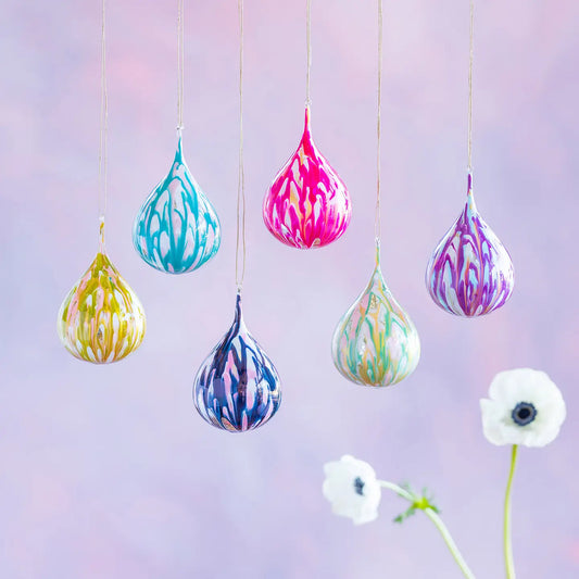Marble Drop Ornament