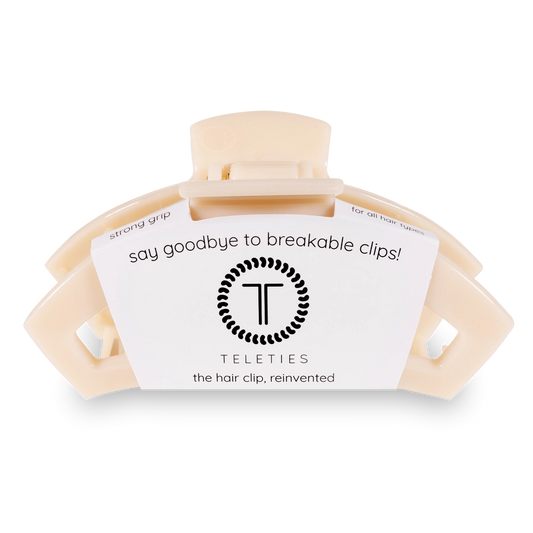 Almond Beige Large Hair Clip