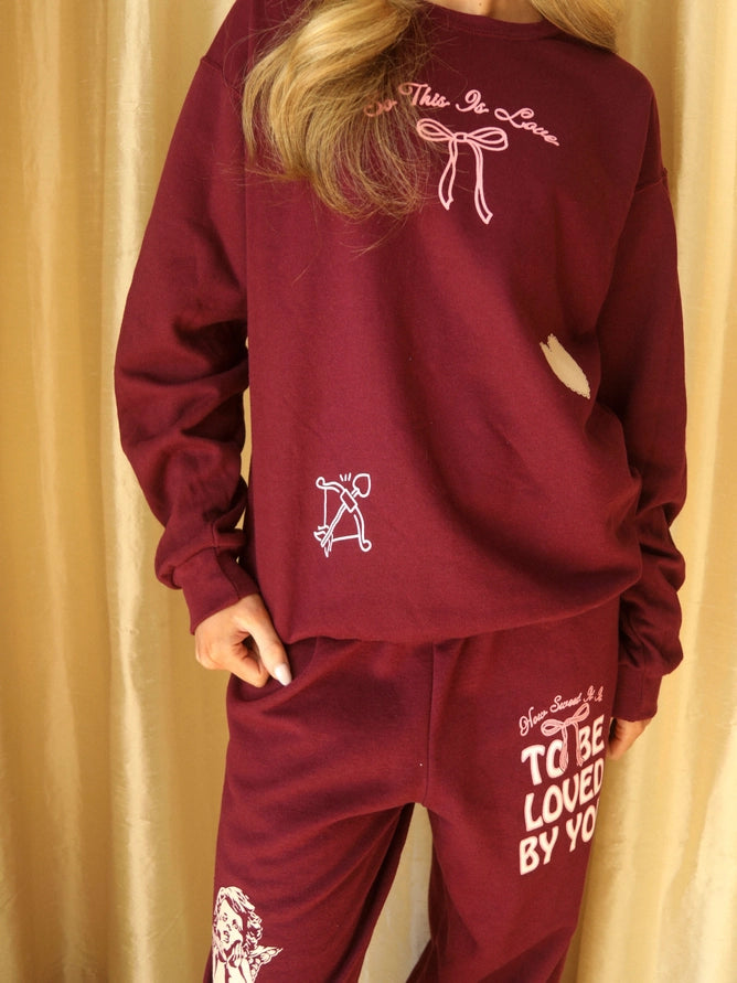 So This Is Love Crewneck
