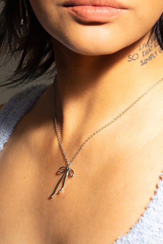 Bad to the Bow Necklace