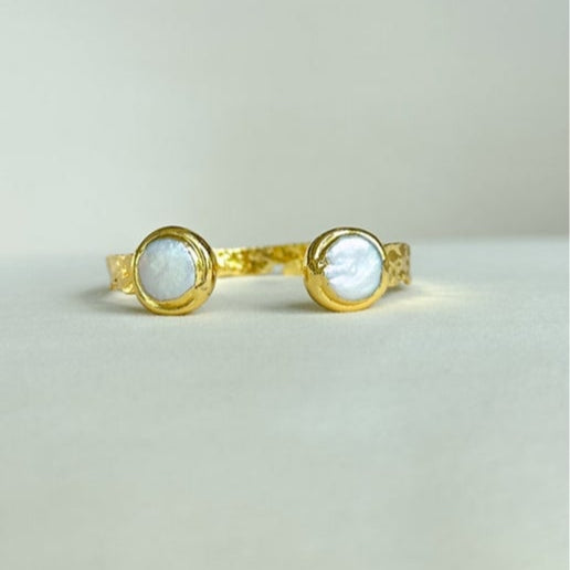 18K Gold Misty Cuff