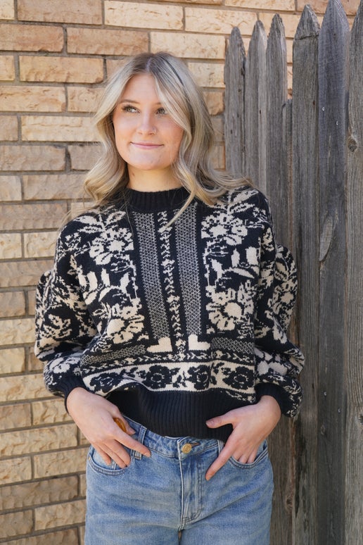 Vintage Gatsby Sweater